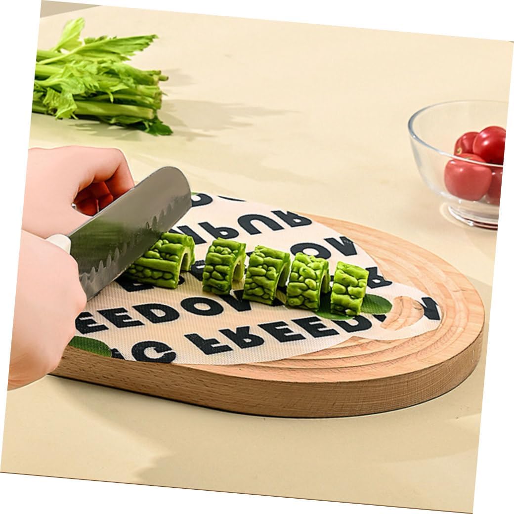 5pcs Disposable Cut Board Sheet, EVA Kitchen Cutting Mat for Fruits
