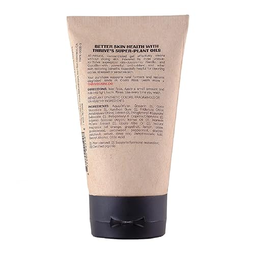Miniatura 7 de Thrive Natural Face Wash para hombres  Limpiador facial diario para hombres con ingredientes naturales prémium únicos para el cuidado de la piel de
