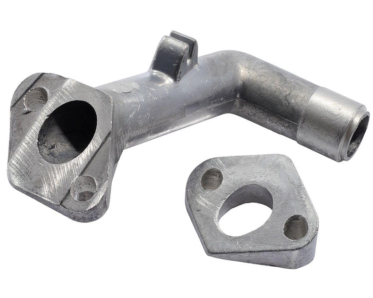 2EXTREME Ansaugstutzen 15mm schräg kompatibel für Hercules Prima M 2 3 4 5 Sachs 504/505 Mofa