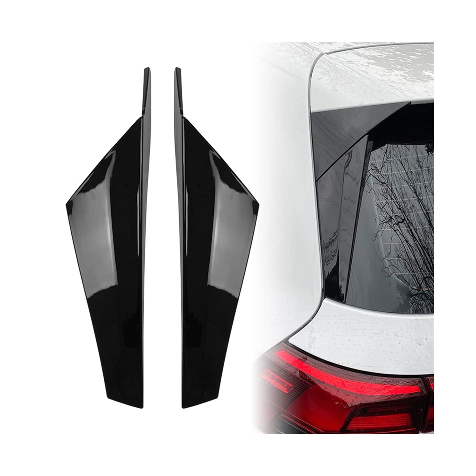Becquets pour VW pour Golf 8 MK8 avec aileron de lunette et accessoires séparateur