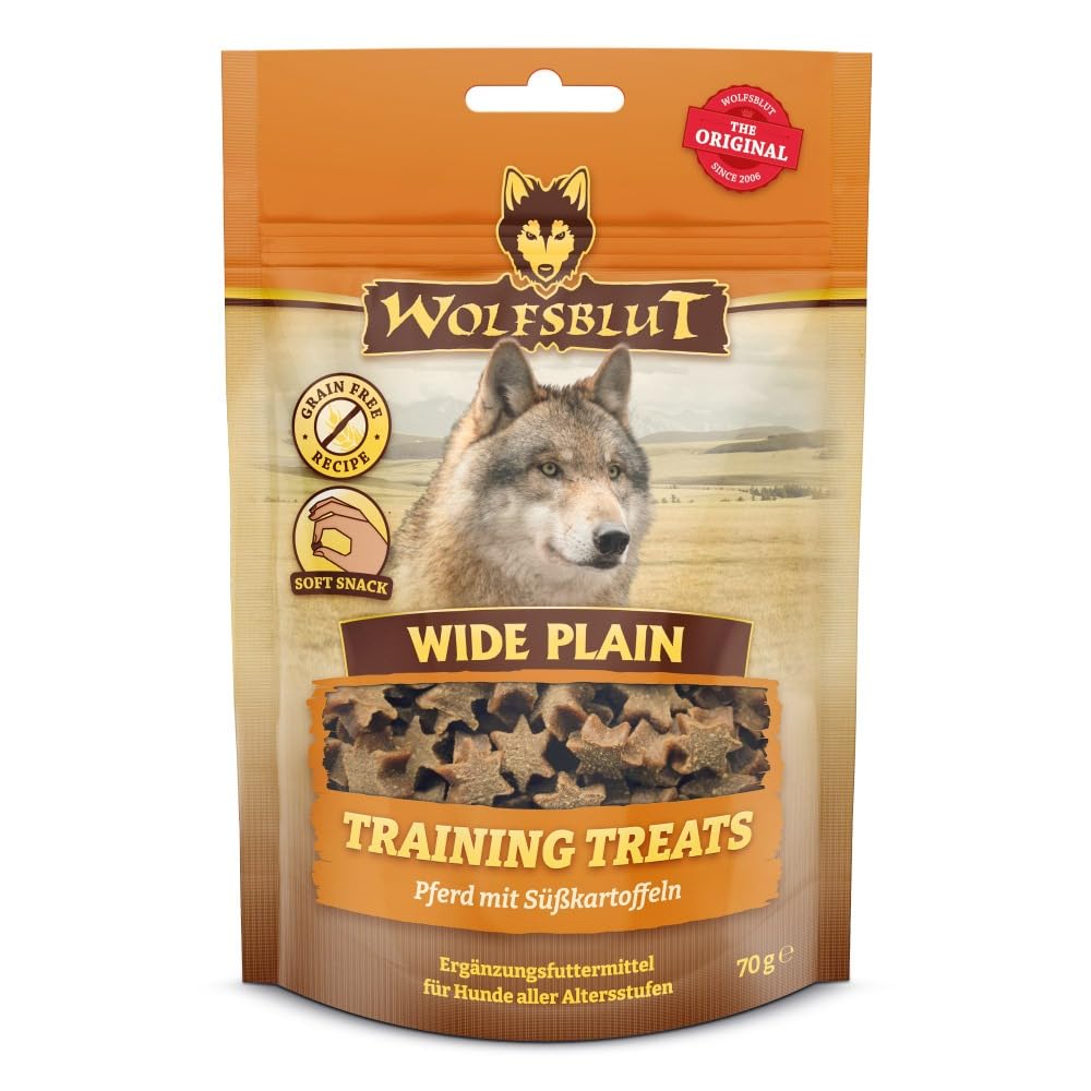 Wide Plain Training Treats - Horse with Sweet Potatoes 70g