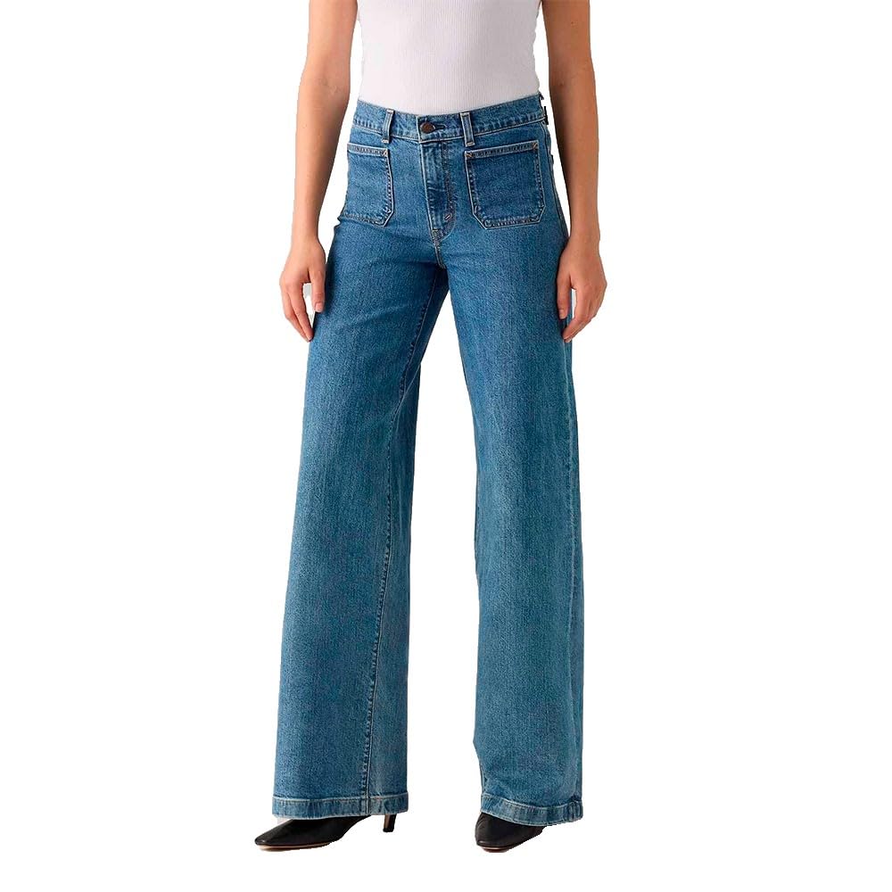 Levi's Damen 728 Tailored Hr Wide Leg Jeans
