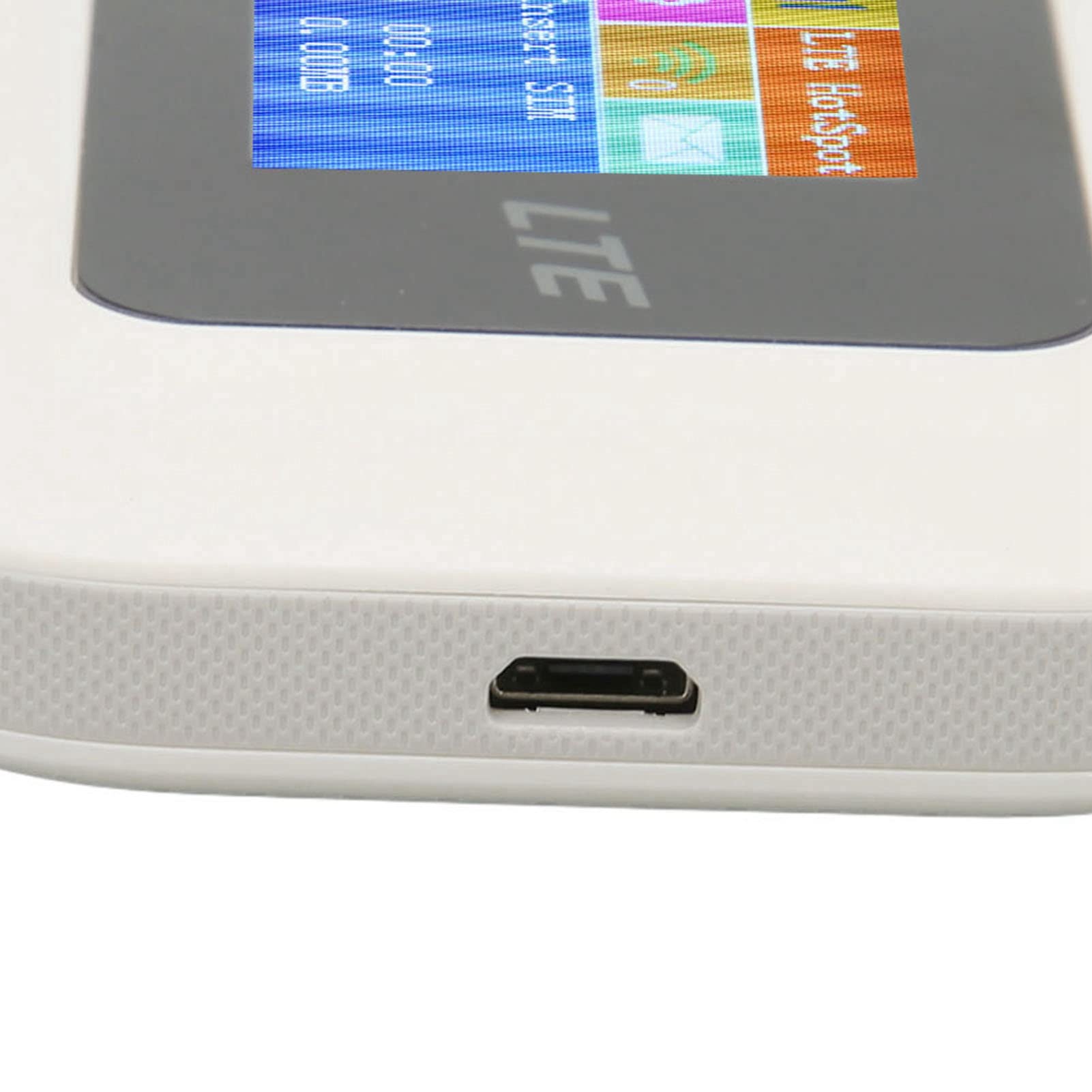 Router Mobilny 4G LTE, D523 4G LTE Mobilny Hotspot WiFi 150 Mb/s Przenośne Urządzenie WiFi z Gniazdem Karty SIM do Obsługi Podróży B1/B3/B5/B8 Band