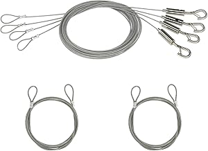 Ajustable Fil de Suspension pour Cadre Photo,Câble de Suspension Réglable