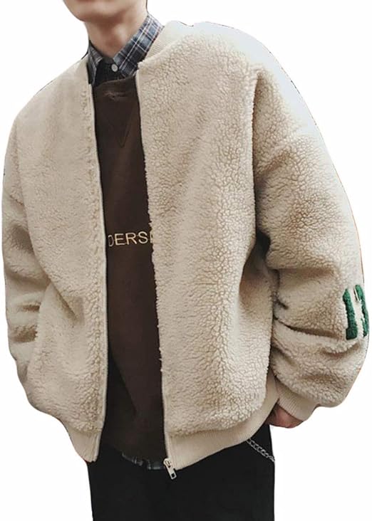 Amazon Baluote コート 冬 メンズ カーディガン 羽織 裏起毛 シンプル 韓国風 ファッション トップス ゆったり 暖かい アウター 厚手 黒コート カーディガン 通販