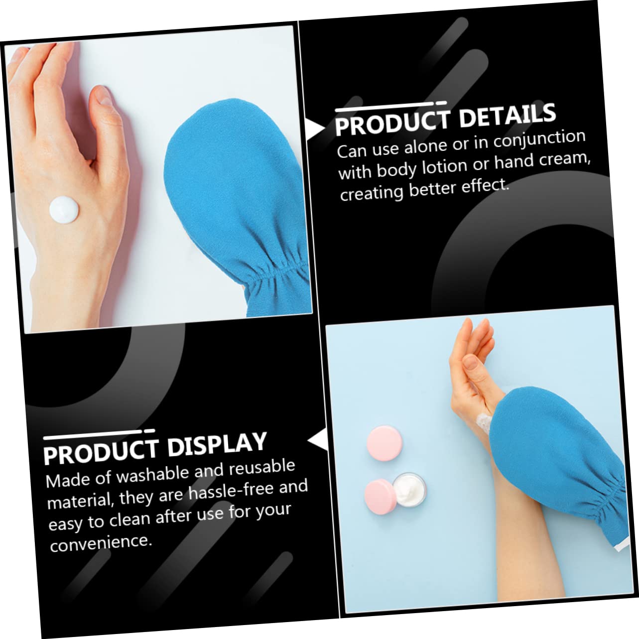 FRCOLOR 5paare Exfolierende Handpflege-handschuhe Für Spa-anwendungen Wärmeisolierende Und Pflegende Handschuhe Für Geschmeidige Hände Für Frauen Und Besondere Anlässe