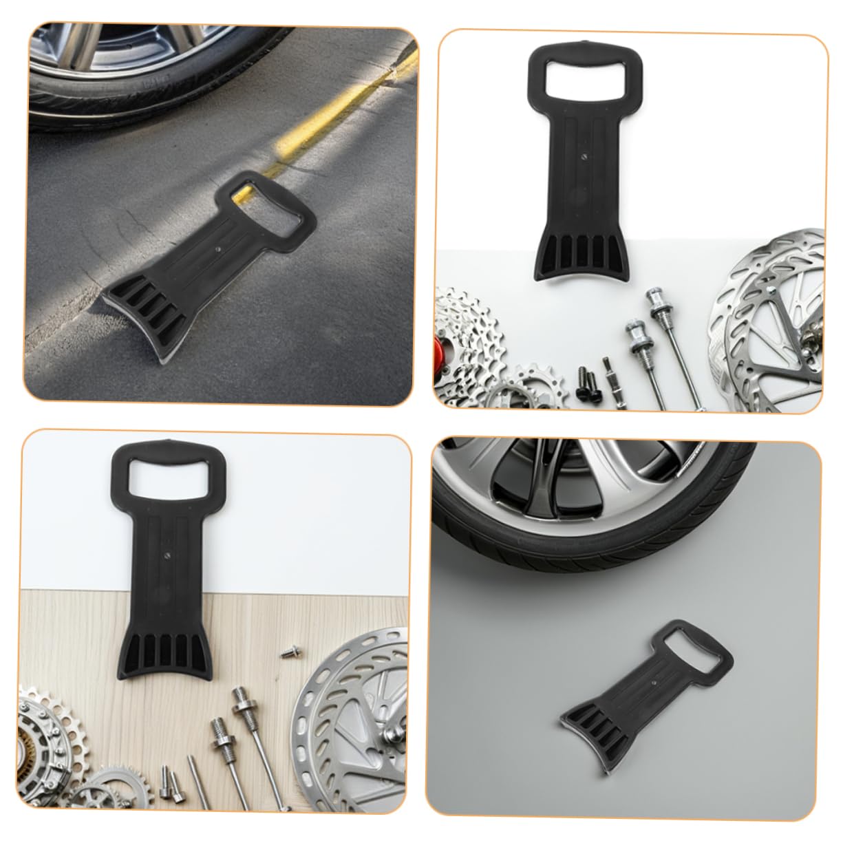 Alipis 2pezzi Strumento per Cambio Pneumatici per Auto e Camion Supporto per Pneumatici Utensile per Smontagomme Portatile Smontagomme ad Aria