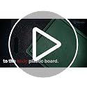 Image of Bmado Premium Food Grade Counter Top Stainless Steel Chopping Cutting Board Vegetable,Fruit,Bread & Durable Safe & Heavy Duty, Regular (351 x 310 x 1)