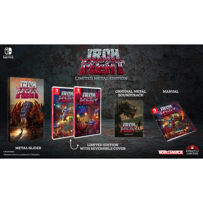 【新品】Iron Meat [Limited l Edition] Amazon.com: Iron Meat: Limited Metal Edition - For Nintendo