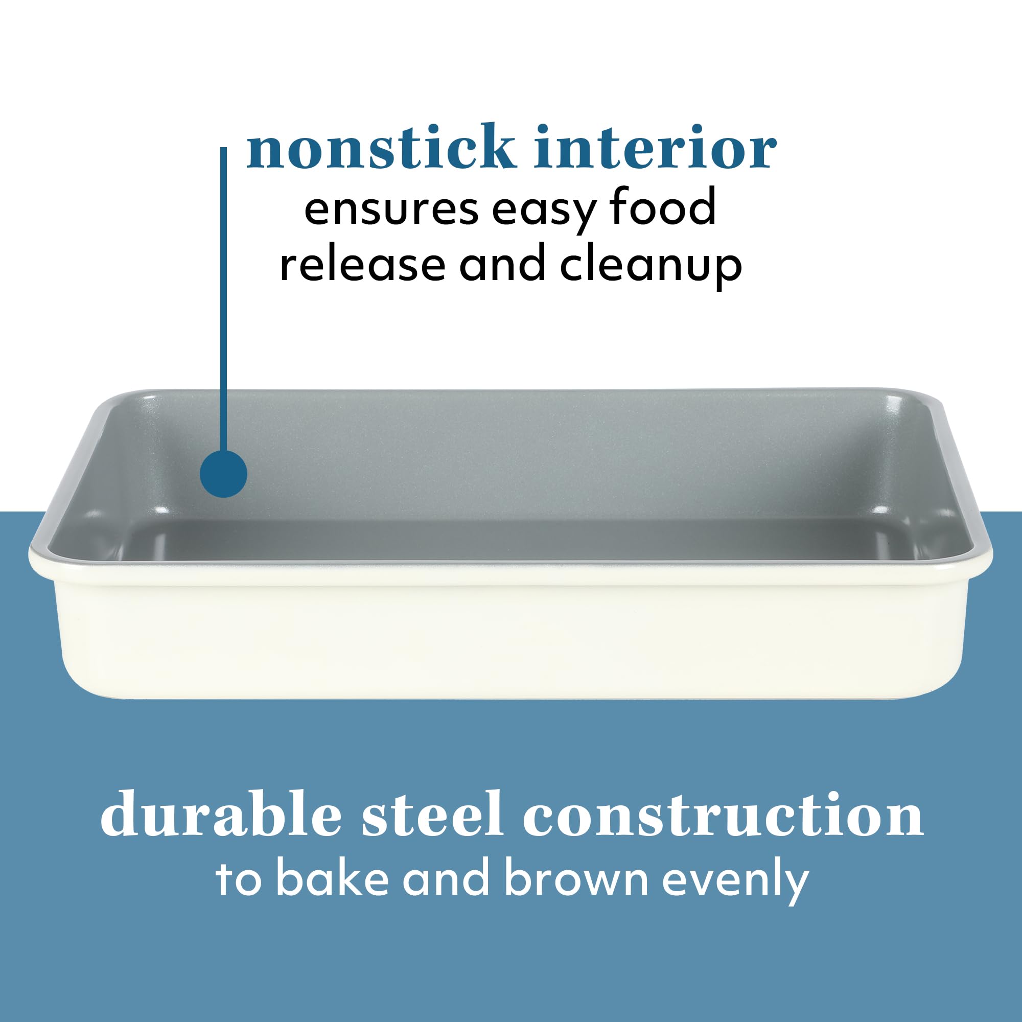 Sur La Table Bake Sale Roaster Pan - Nonstick 9x13 -6