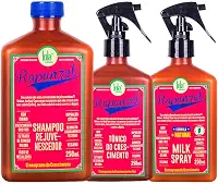 KIT LOLA CSM RAPUNZEL SH 250ML+LEAVE-IN 250ML+TÔNICO 250ML