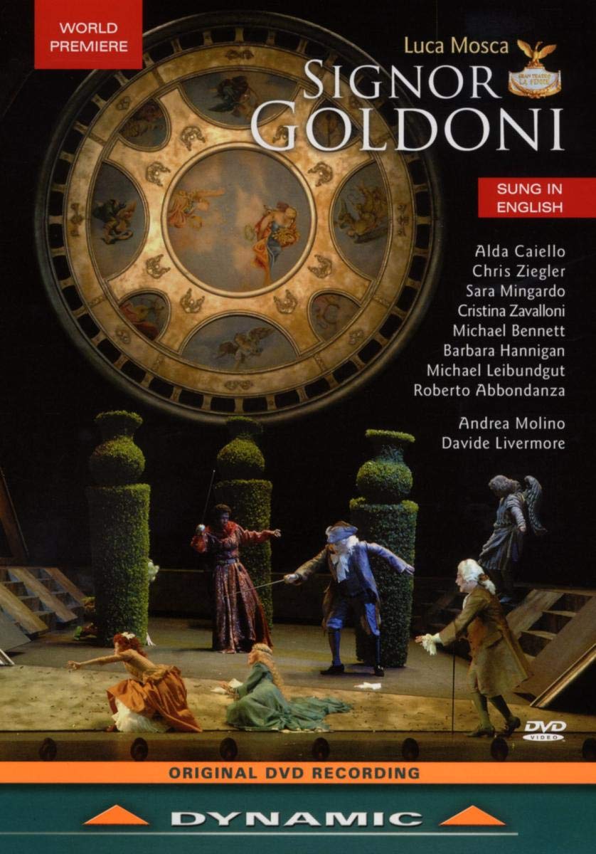 Signor Goldoni, opera by Luca Mosca (Teatro La Fenice 2007) [DVD] [NTSC]