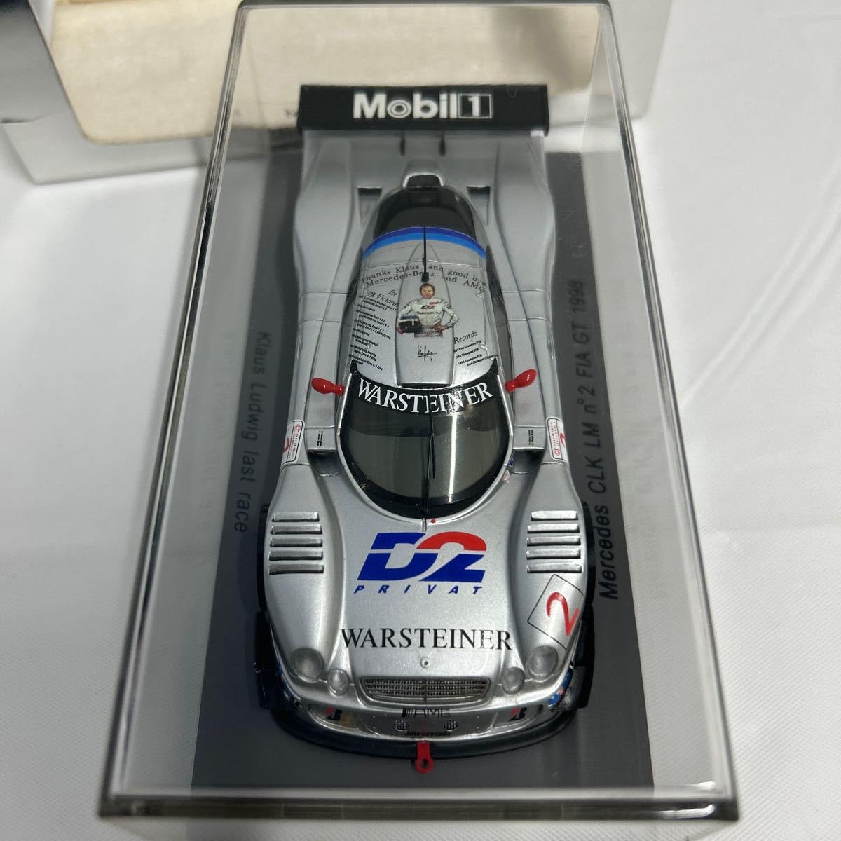 Amazon | spark model 1/43 Mercedes Benz CLK LM #2 FIA GT 1998
