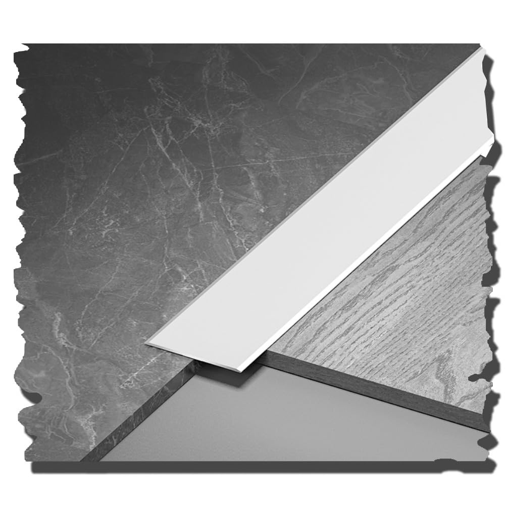 Profilé de Transition Pour Seuil de Porte, 3 X 90 Cm, Pour Moquette, Carrelage, Stratifié, Bois, Métal, Etc./Sier/W:60Mm