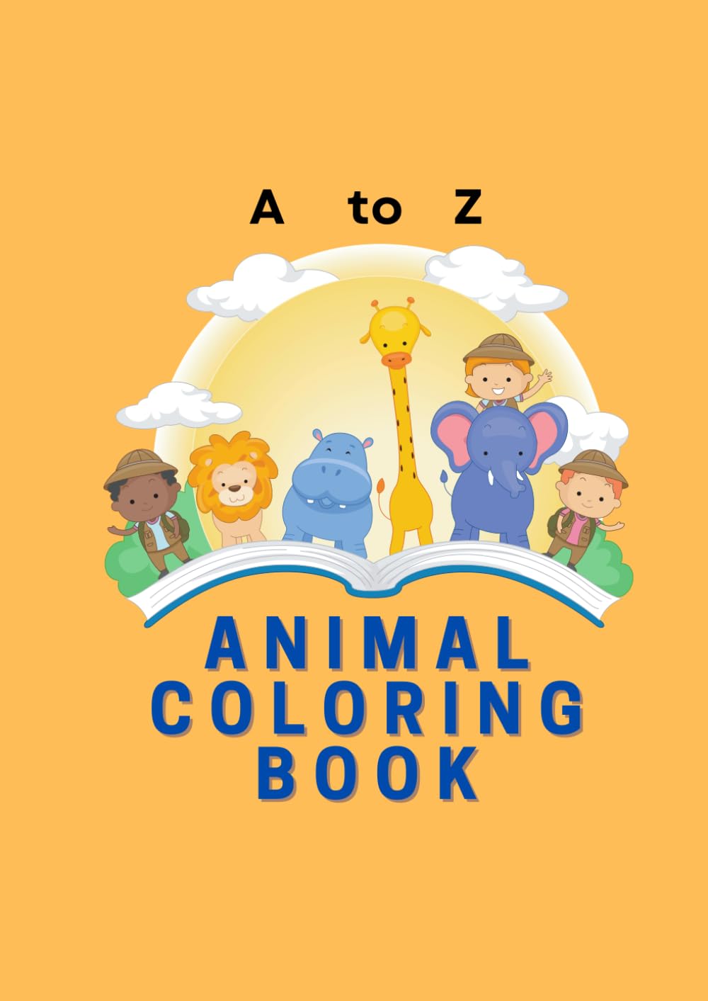 A to Z - Animal Coloring Book
