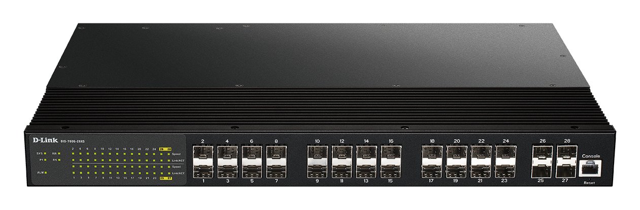 D-Link 24 porty SFP Plus 4 Port 10G SFP+ z pojedynczym wejściem AC