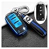 ZhengFeng Shop TPU Lederen Auto Sleutel Cover Fit voor VW Volkswagen Golf 6 Polo Passat Fit voor SEAT IBIZA LEON FIT…