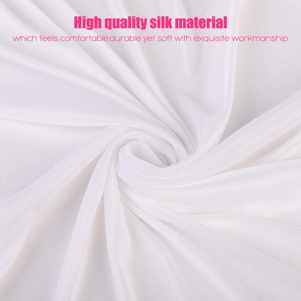 Voilage Blanc Mariage Champêtre: 3x3m Toile de Fond en Tissu Blanche Rideau Blanc Photo Studio Photographie Décoration pour Réception Mariage Anniversaire Noël