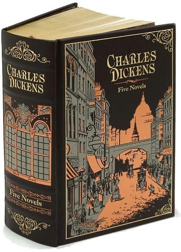 Charles Dickens: Five Novels (Barnes & Noble Leatherbound Classic Collection)