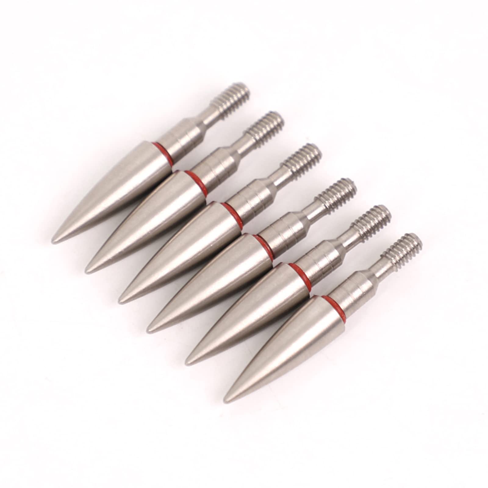 Lot de 6/12 têtes de flèche à vis pour tir à l'arc composé d