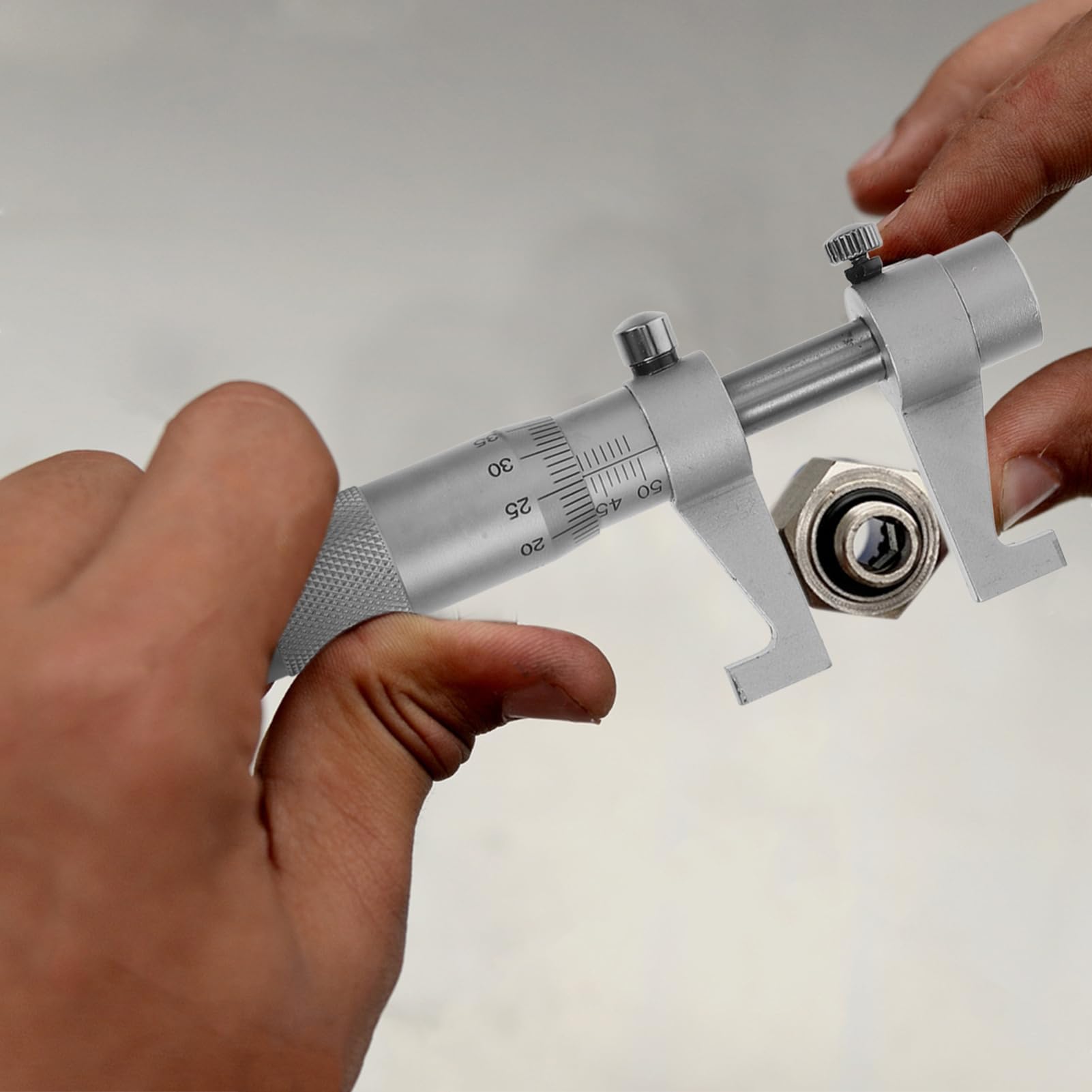 ULTECHNOVO Micrómetro Digital Portátil De Precisión Para Mediciones Geométricas Herramienta De Medición y Ligera Para Profesional y Doméstico