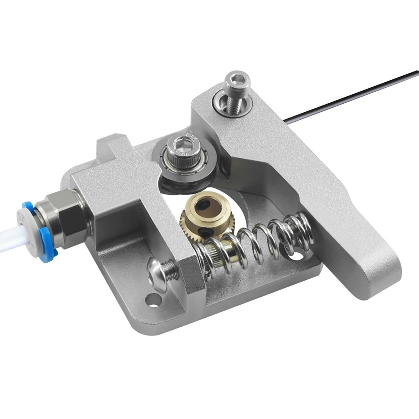 LEONTOOL Oficjalny zestaw wytłaczarki do drukarki 3D, ulepszona wytłaczarka Ender 3, aluminiowy podajnik napędu 1,75 mm, wytłaczarka do drukarek 3D Creality Ender 3, Ender 5, CR-10 Series