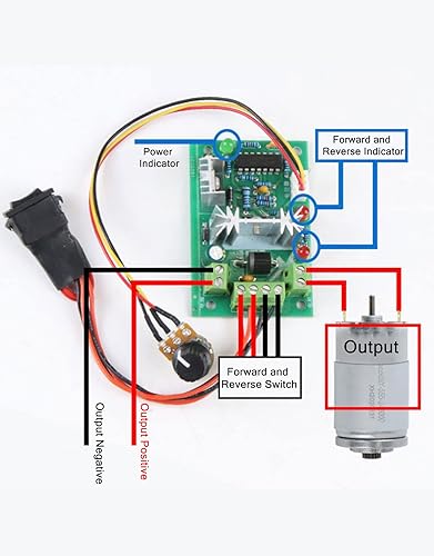 Miniatura 6 de Fielect Motor de engranajes DC 12V 16 RPM Motor eléctrico de alto par motor eléctrico de reducción de velocidad Motor con engranaje excéntrico Eje