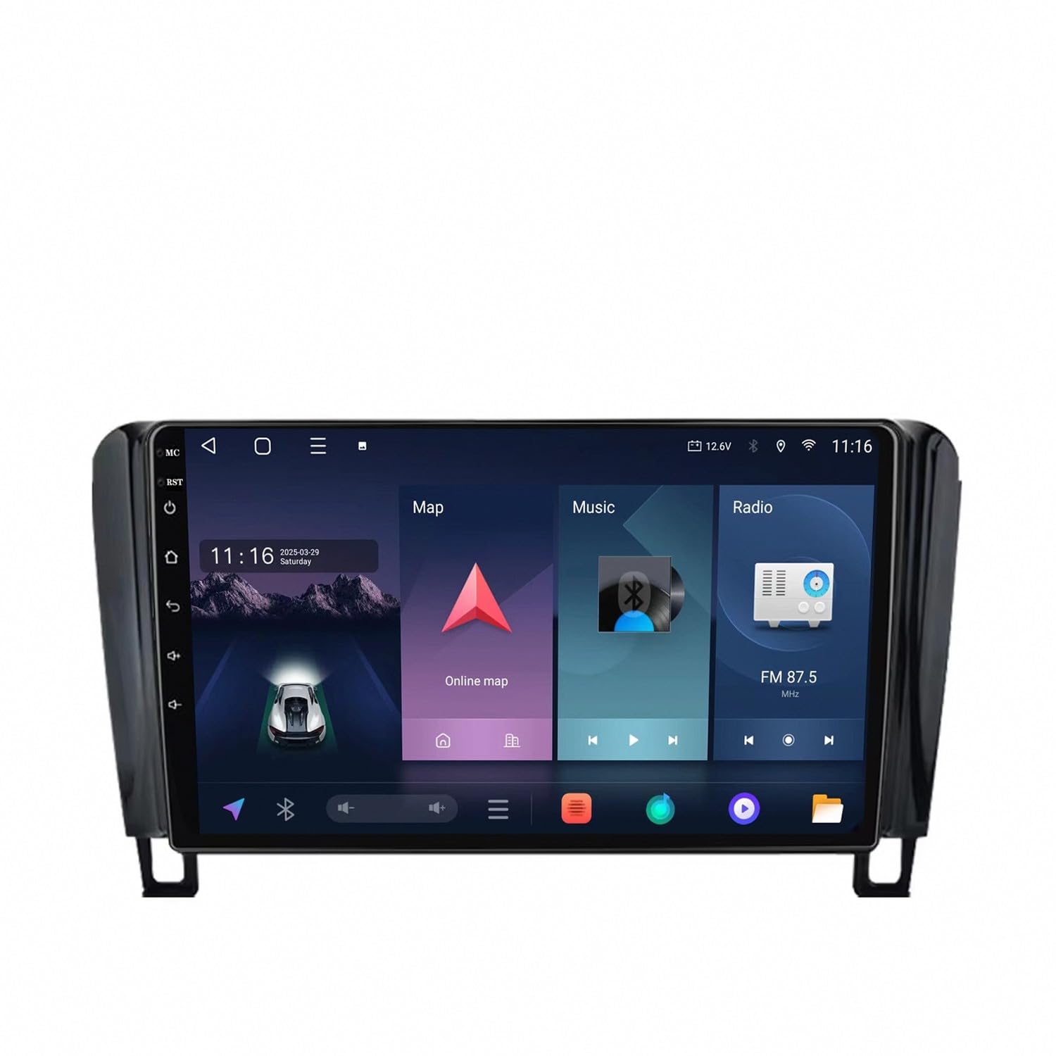 Autoradio Bluetooth Manos Libres y Mirror Link para Nissan Serena C26 8