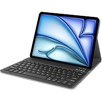 Just IN Case | Custodia con tastiera Bluetooth per iPad Air 11 2024/2025 (tastiera QWERTY rimovibile)