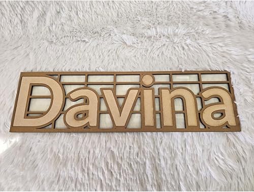 Miniatura 5 de Letrero de madera con nombre personalizado para guardería, decoración de guardería personalizada, letrero de nombre personalizado, letrero de nombre