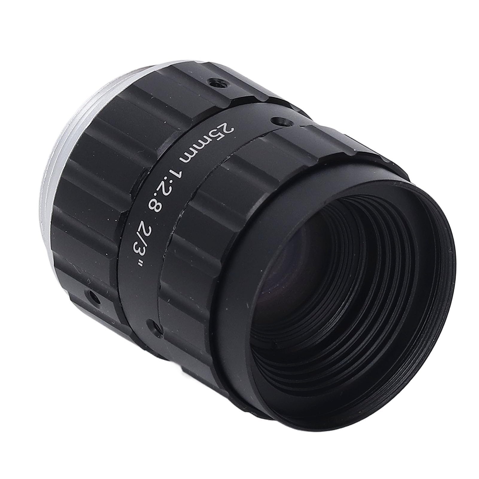 FILFEEL Obiettivo 25 Mm F2,8 con Attacco C, Alta Risoluzione 12 MP, Messa a Fuoco e Apertura Manuali, Grandangolo, Struttura in Lega di Alluminio, Temperatura di Lavoro -20 ℃ a