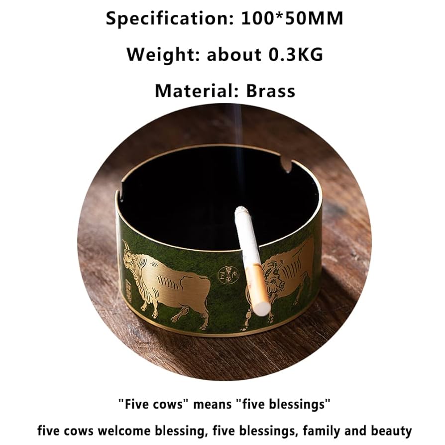 Amazon.co.jp: 銅灰皿、「呉にうじふ」灰皿、手工芸品、実用的な