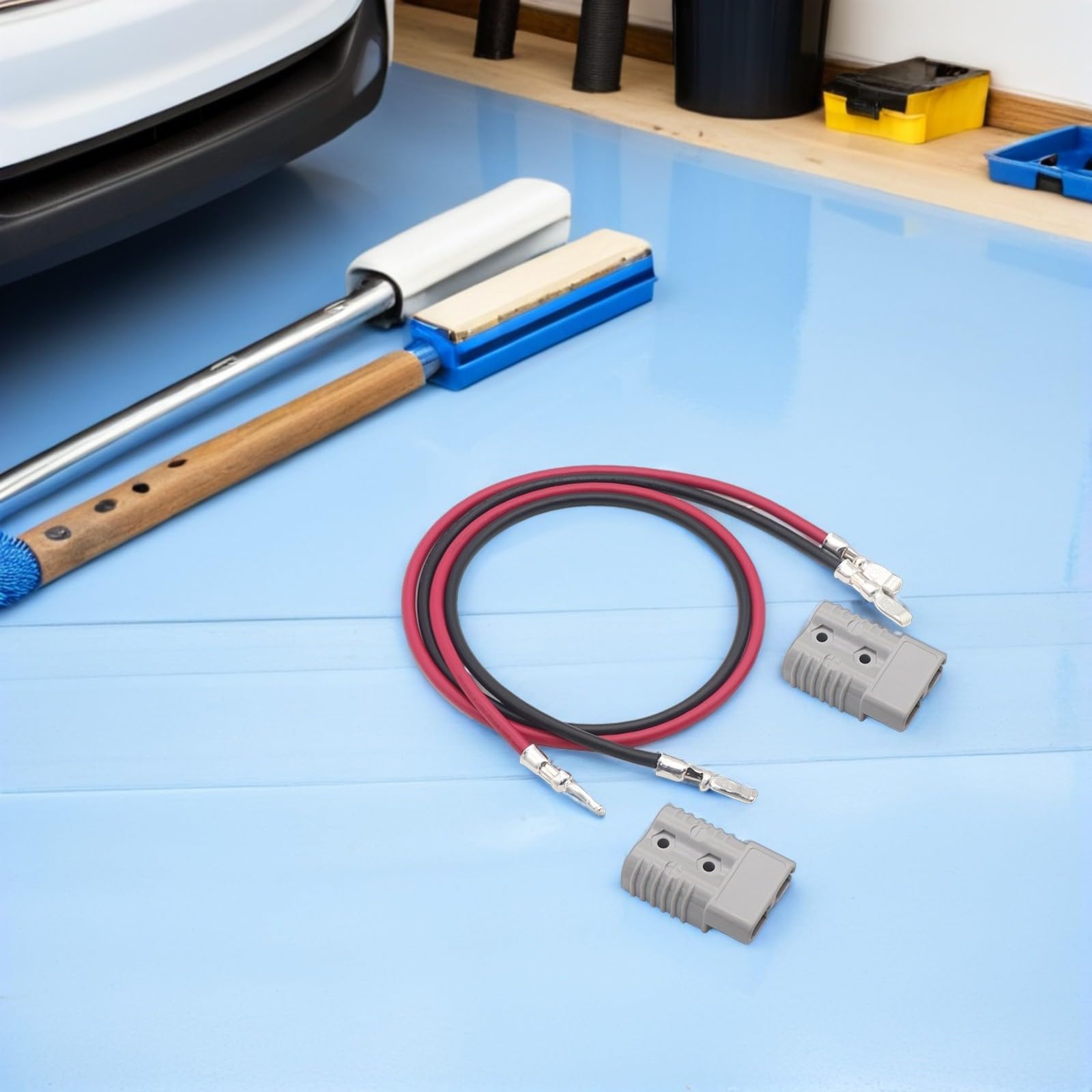 Lurrose Cable Positivo Batería 175a 6 Awg 1 Metro Aislamiento de Abs y Goma para Instalación Flexible en Vehículos Rv y Carretillas Elevadoras