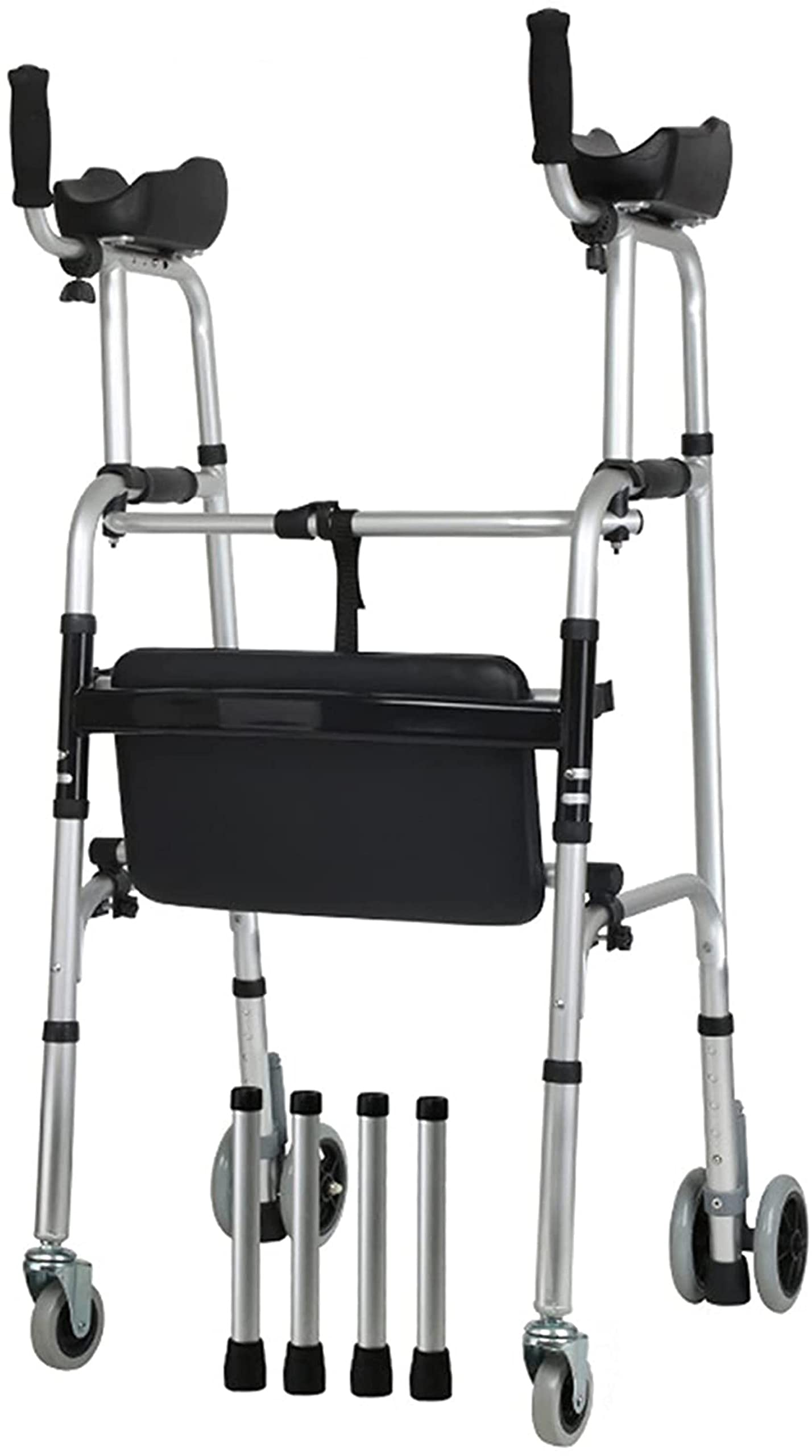 Buy SJZLMB Upright Posture Walker Mobility Rollator for Seniors Stand