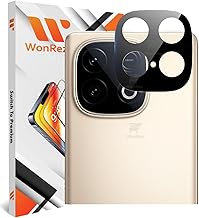 WonReza® Pack 1- Back Camera Glass Protector for iQOO Neo 10 5G [3D Premium] Camera Glass Protector (Black)