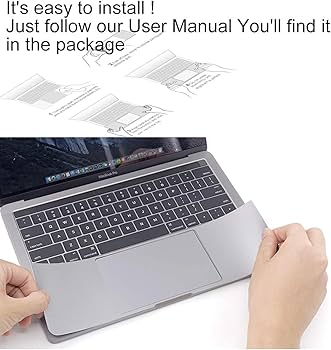 Película Palmrest & Trackpad Protector Para Macbook New Pro 14.2