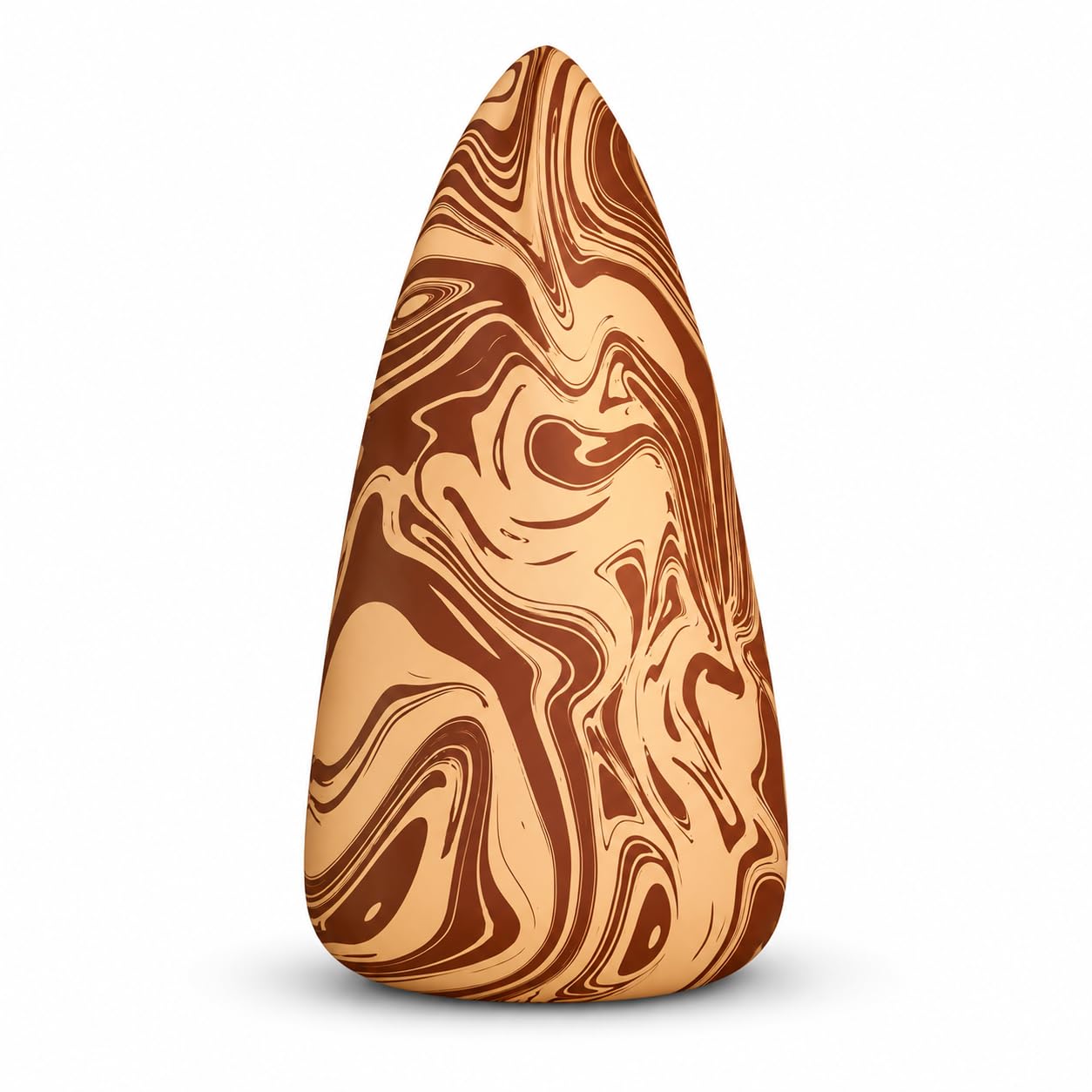 mary jo k hd coverage beauty blender | wedge-shaped design for even blending | semi-rounded base + top hill tip | dry & wet use | for full face professional makeup | available in 6 colors | (butter & brown)