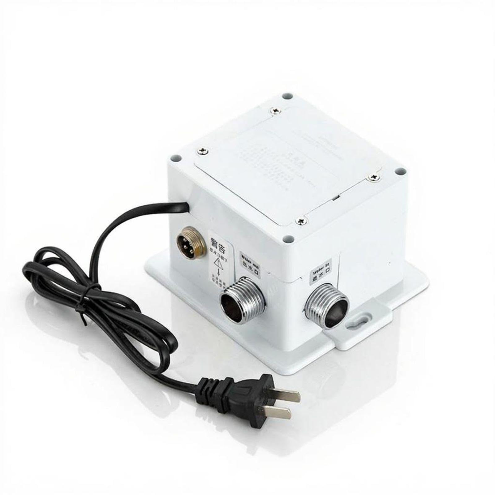 Touchless Automatic Detector Faucet Controller Bathroom Sink Hot & Cold Mixing White AC/DC Controller-image-17