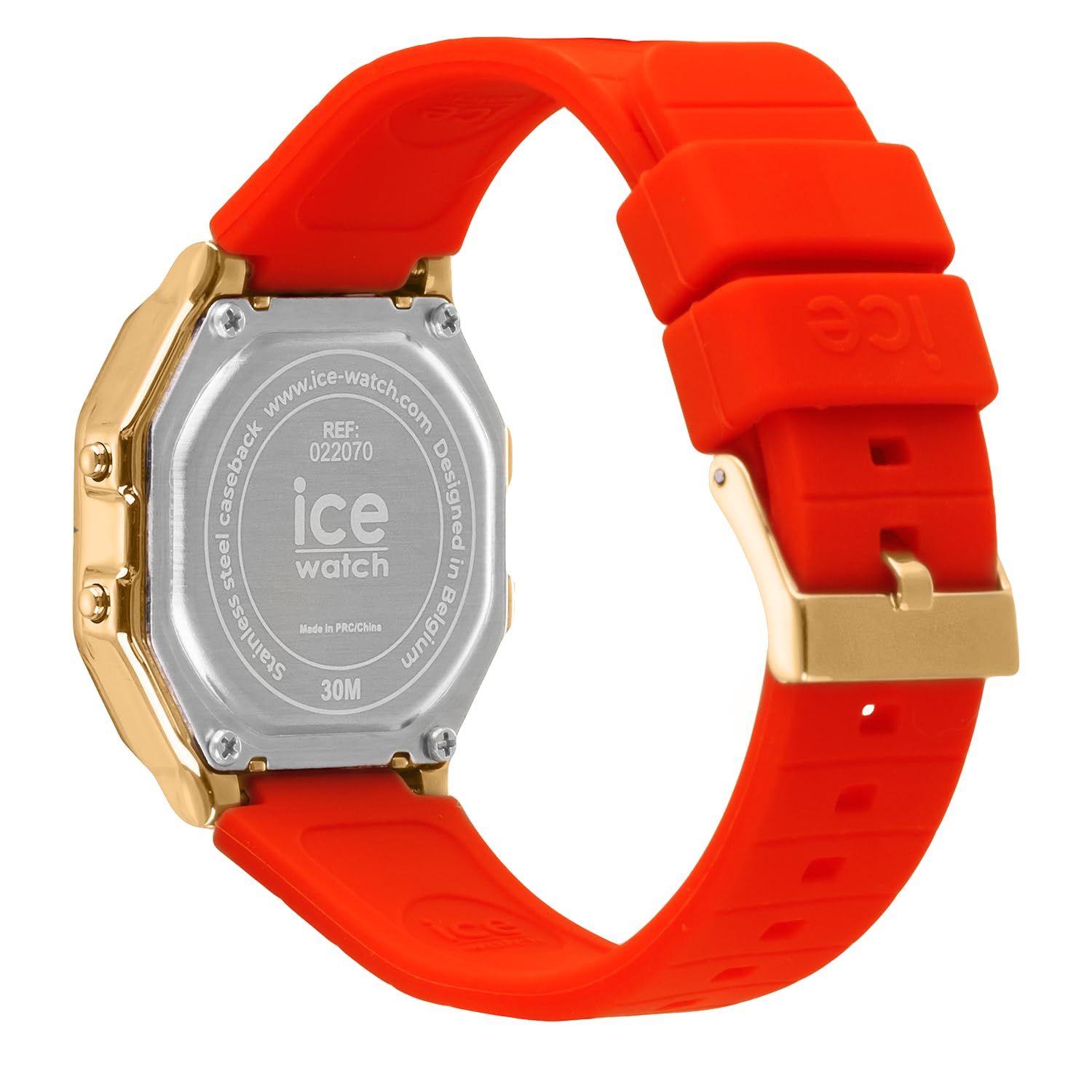 ICE-WATCH - ICE Digit Retro - Orologio da Donna con Cinturino in Plastica (Small)