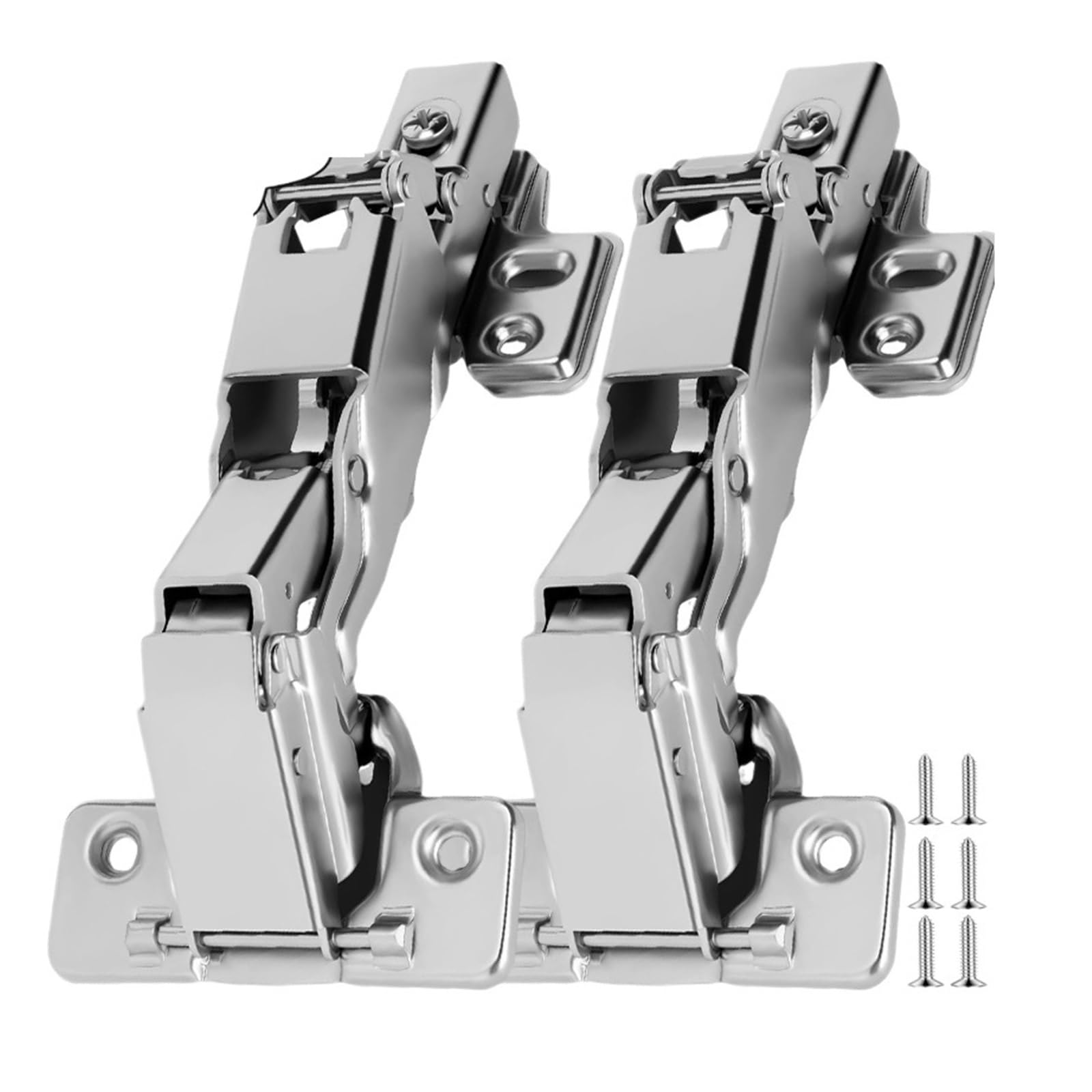 Nfdbdgzd 1Pcs 165 Degree Corner Fold Cabinet Door Hinges Angle Hinge Furniture Hardware With Screws(1Pcs)