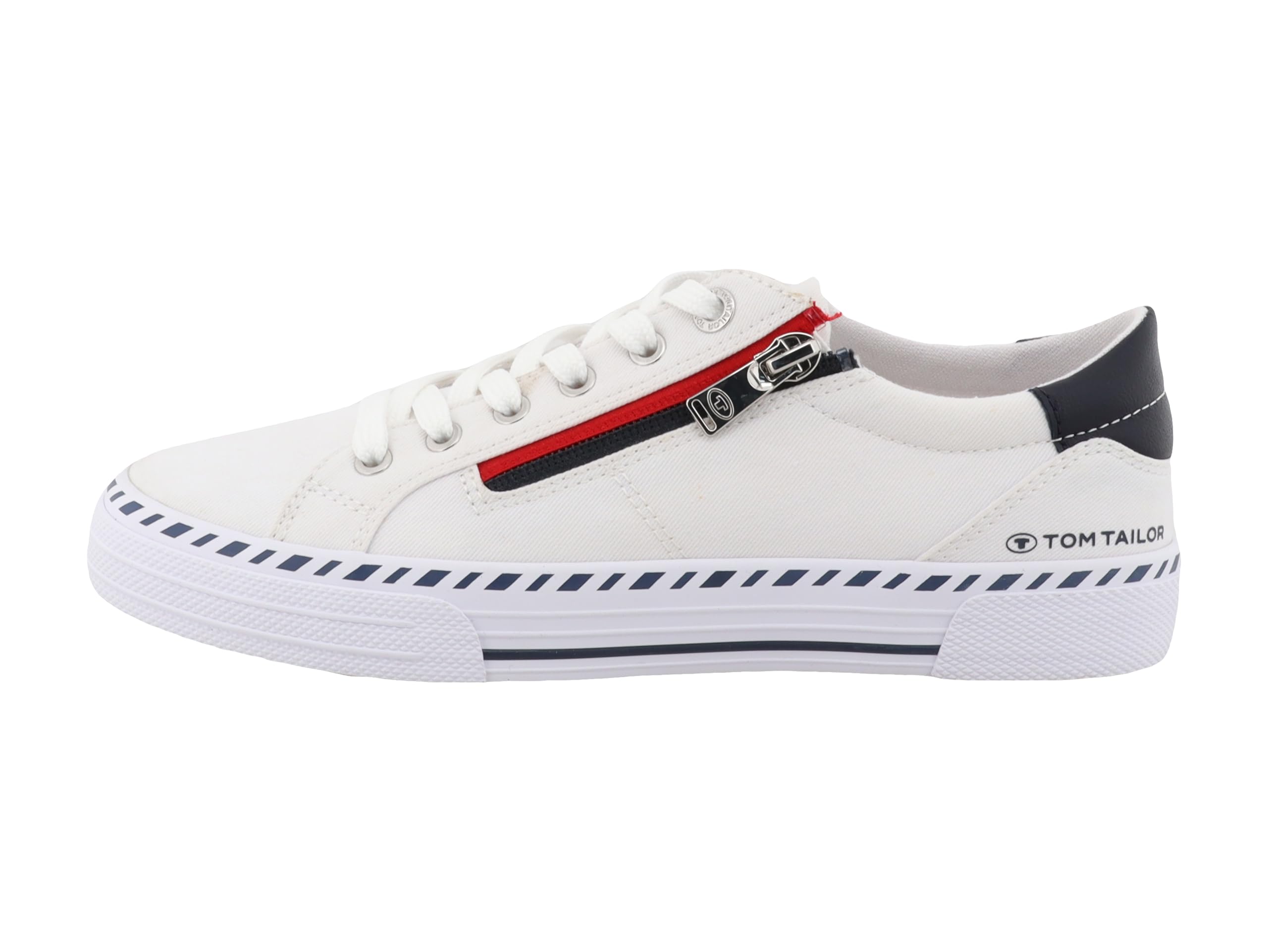 TOM TAILOR Women 9590070001 Sneaker, White, 8.5 UK