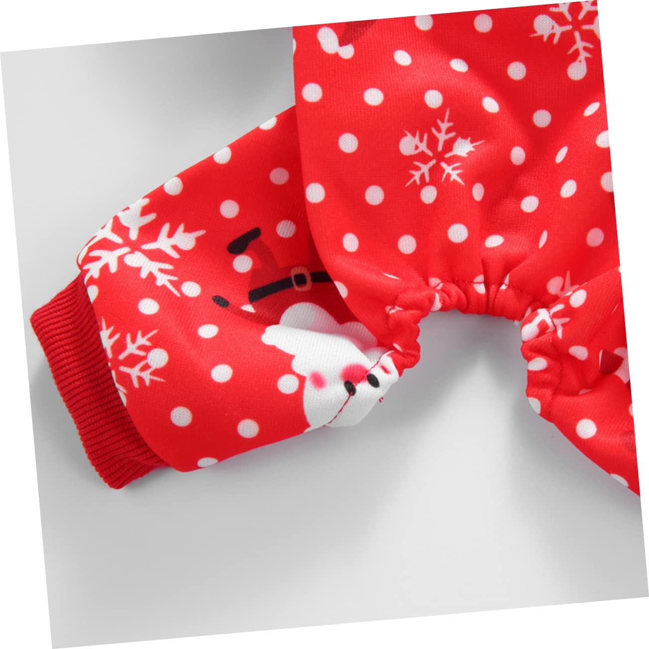 HMJGDHX 2 Pezzi Vestiti Natalizi per Cani Completi per Animali Domestici Caldo Modello Babbo Natale Abito Natalizio per Cucciolo XL Maglione Natalizio