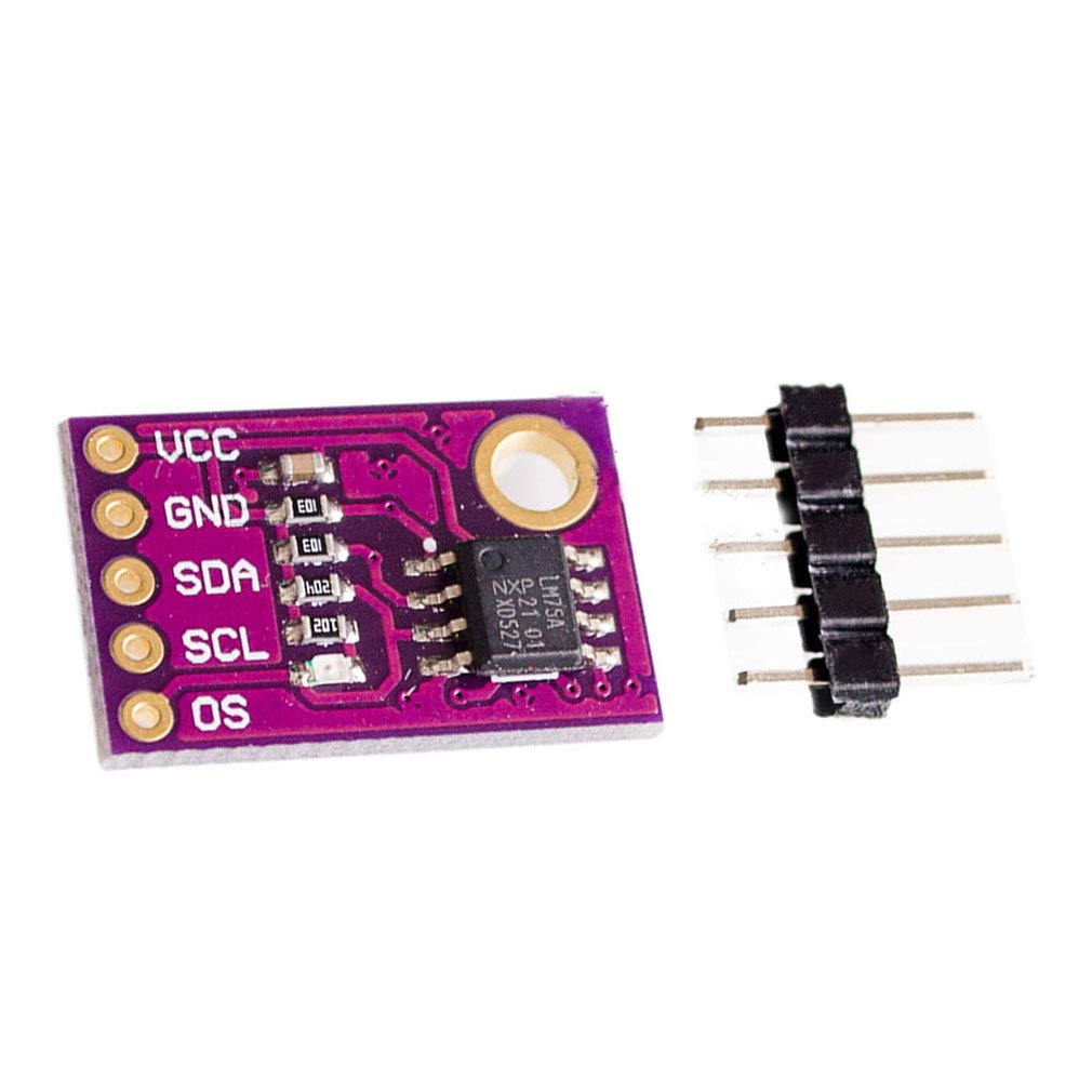 Hailege 2 szt. LM75 LM75A Czujnik temperatury High Speed I2C interfejs o wysokiej dokładności rozwoju Board
