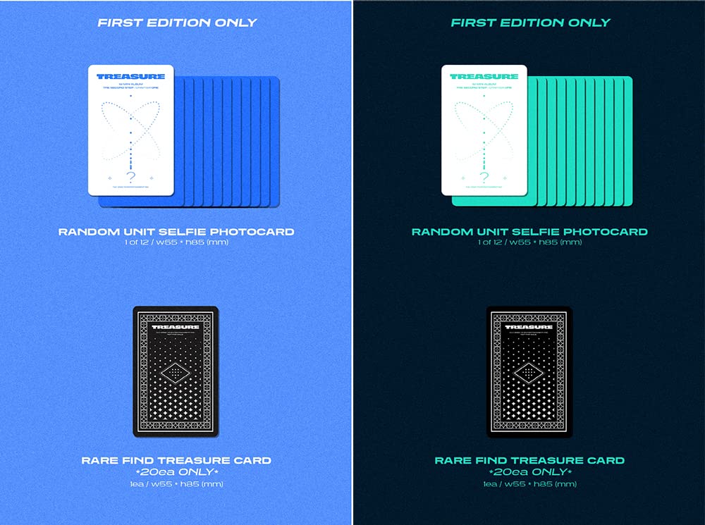 TESORO - IL SECONDO PASSO: CAPITOLO ONE (1° Mini Album) [Photobook ver.] Album+Extra Photocards Set (BLUE+VERDE ver. SET, Solo CD, No Poster)