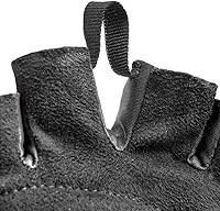 Vista 5 de adidas Essential Training & Weightlifting Gloves, Fingerless Workout Gloves Negro/Blanco (Logo)