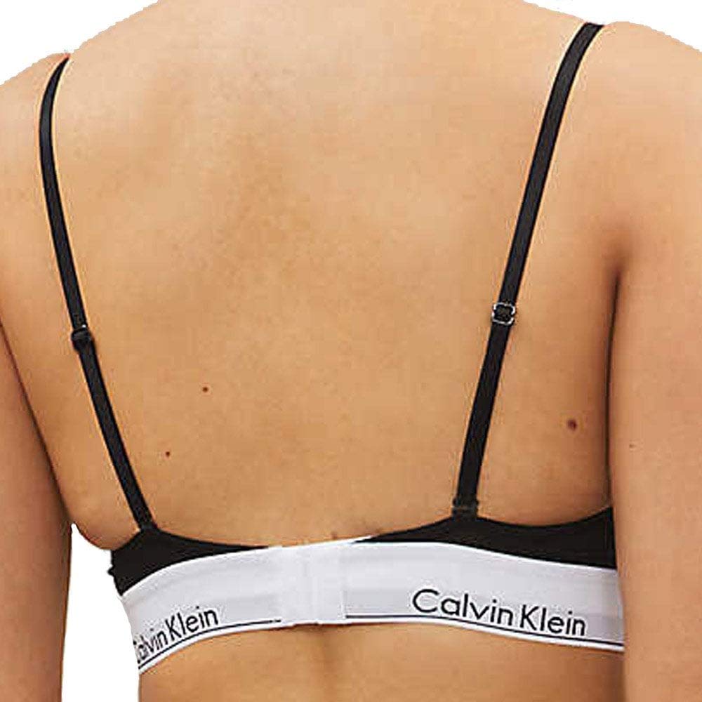 Calvin Klein Sujetador Bralette Mujer Triangle Relleno extraíble