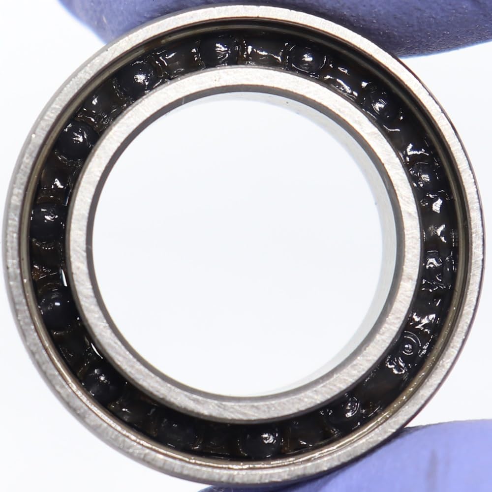 ZBJGBUIA 63802 Hybrid Ceramic Bearing 15 * 24 7 mm Double Row Sealed Angular Contact Si3N4 Ball Bearings 3802 RS 3802-2RS