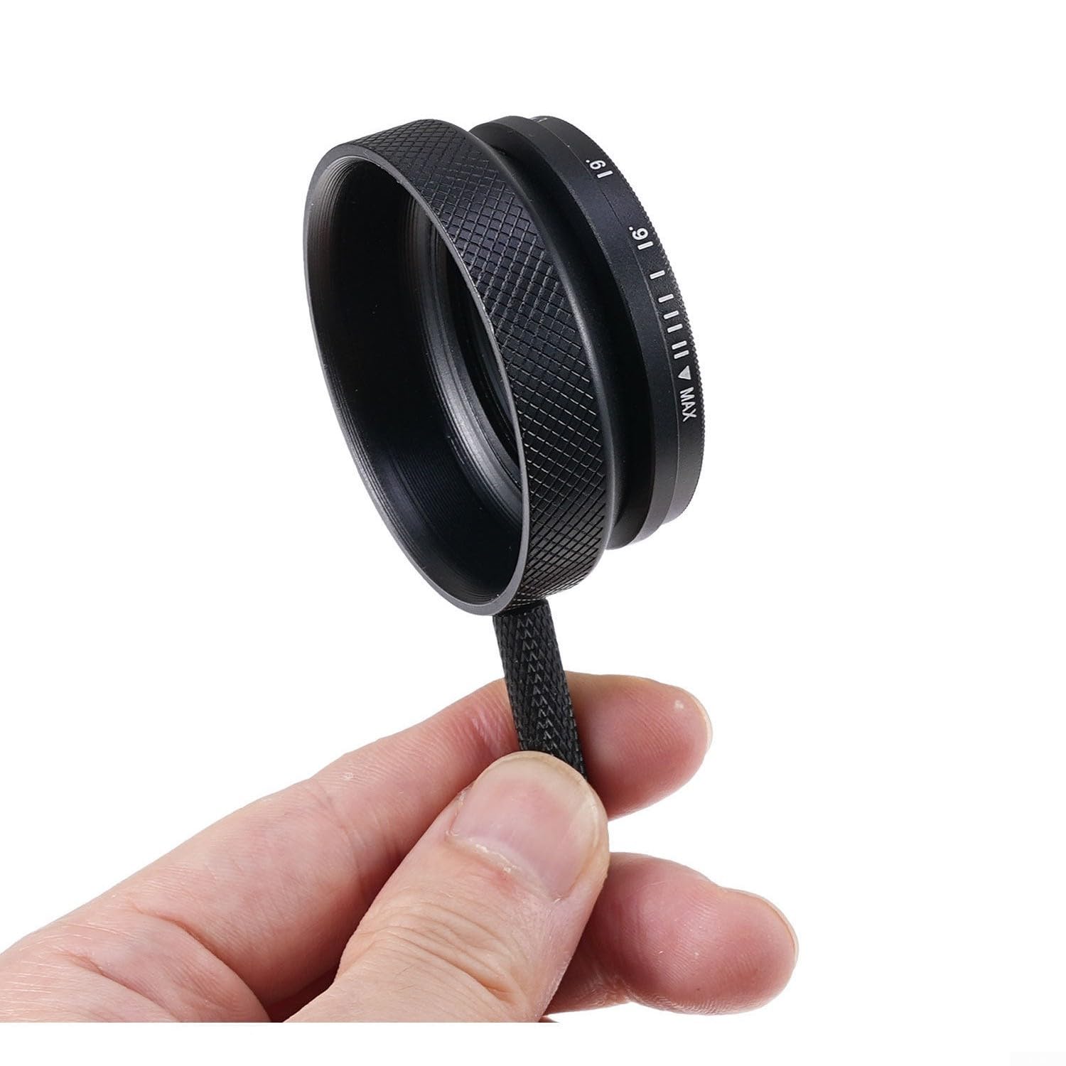 Filtro ND in vetro ottico, 37 mm, densità da 2x a 512x | Densità variabile a 9 stop, gamma da 2x a 512x, controllo preciso dell'esposizione, aiuto per la visione cinematografica