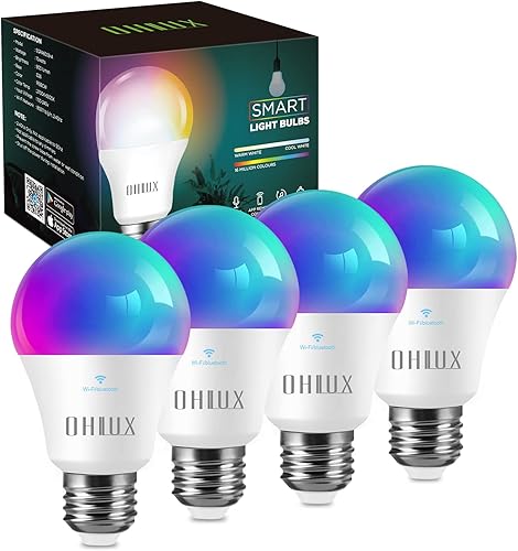 Miniatura 2 de OHLUX Paquete de bombillas inteligentes y bombillas inteligentes GU 24