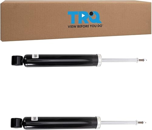 Miniatura 1110 de TRQ Juego de amortiguadores traseros compatible con Chevrolet Aveo 2004-2011 Aveo5 2009 Pontiac G3 2007-2011